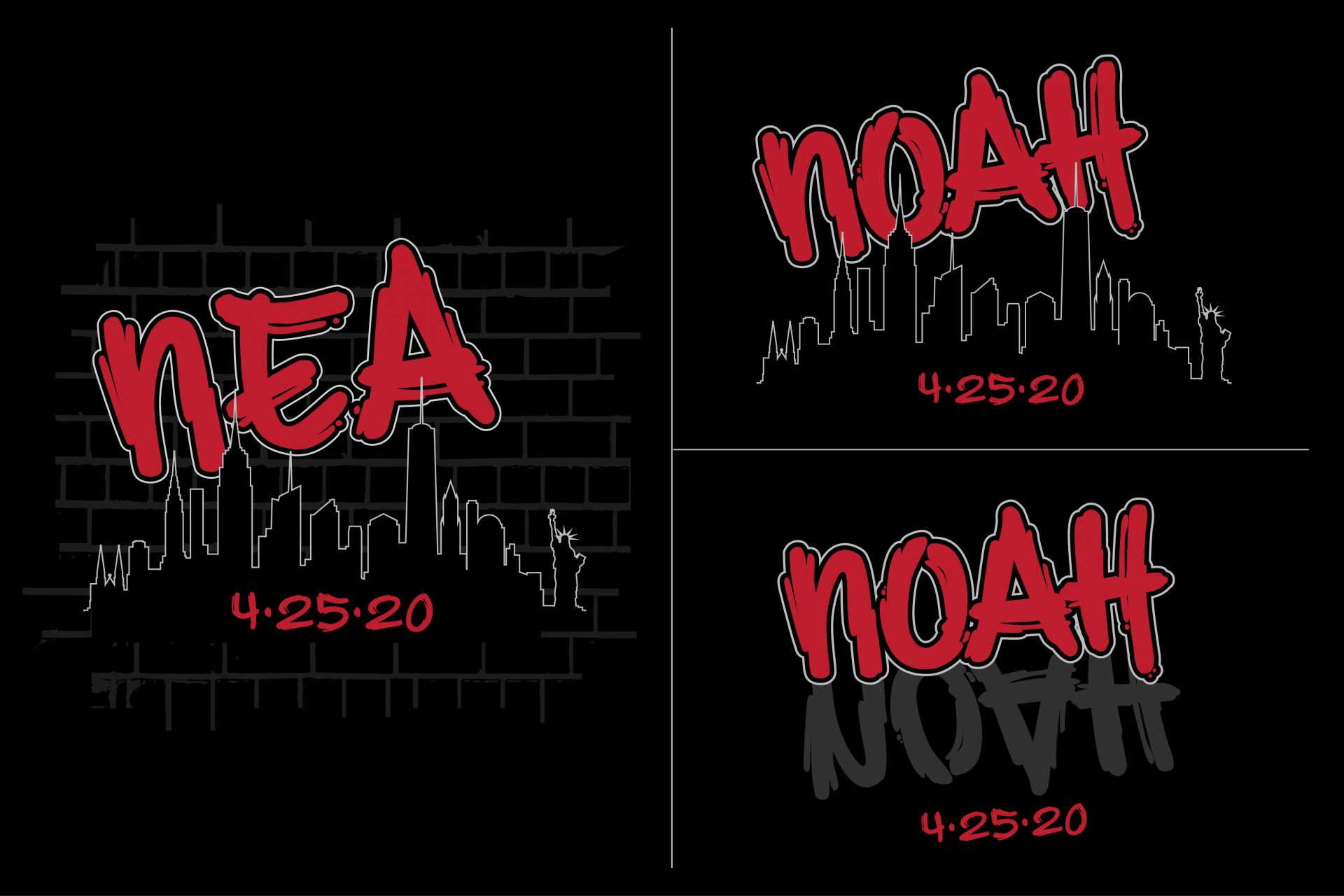 NYC Graffiti Custom Logo Design