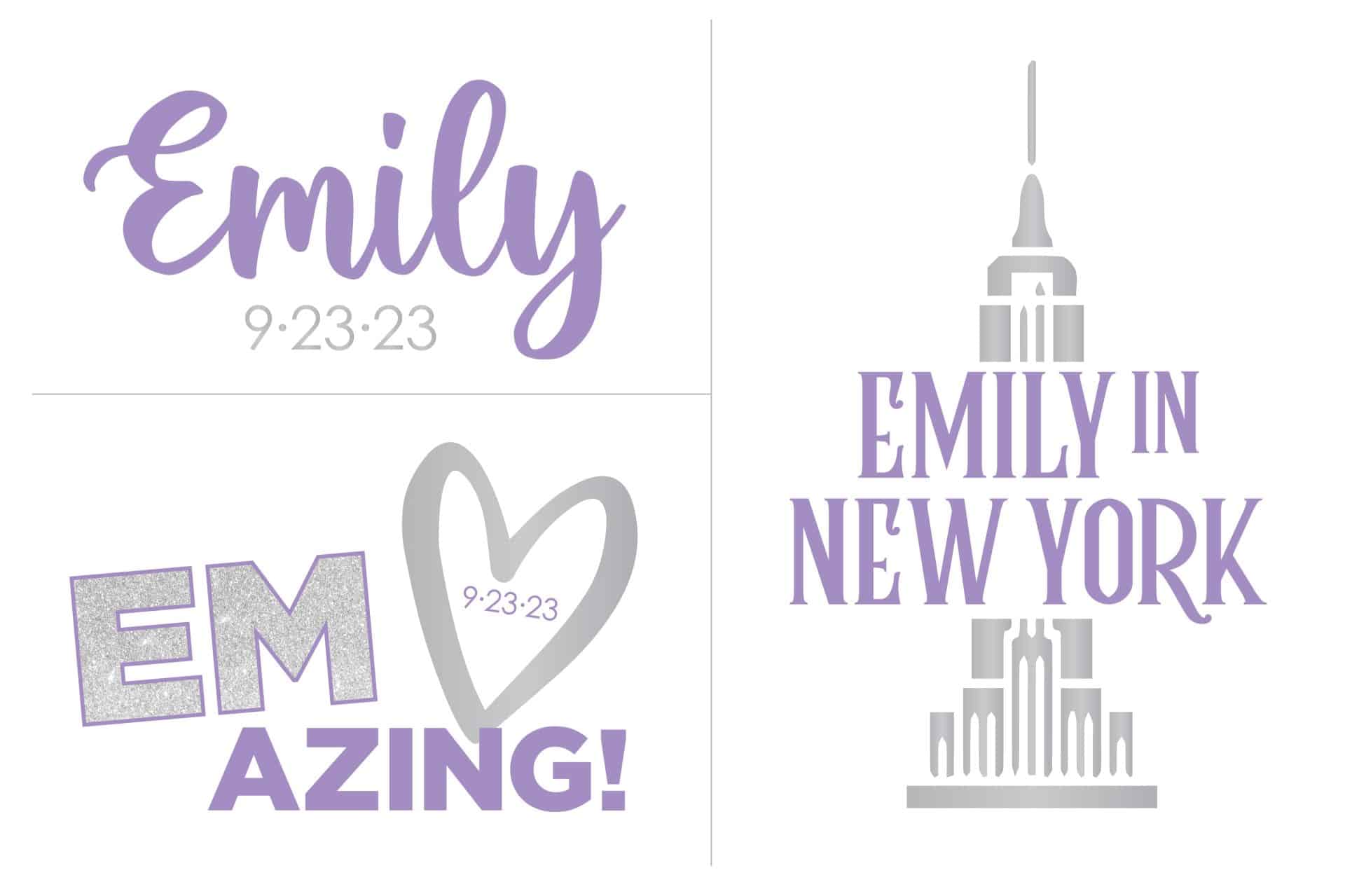 Custom NYC Themed Logo for Bat Mitzvah