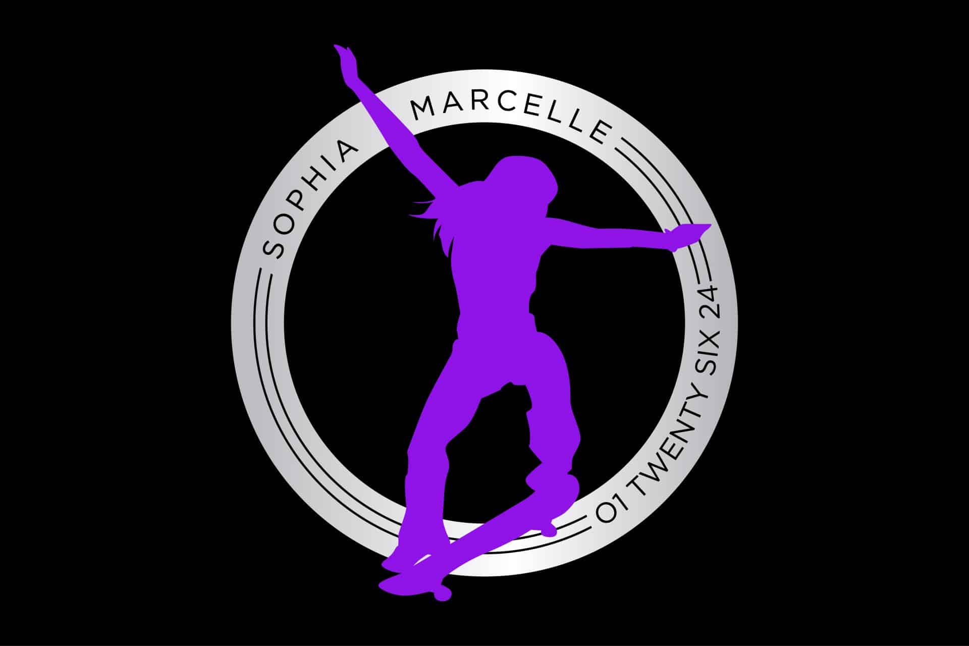 Skateboard Bat Mitzvah Logo