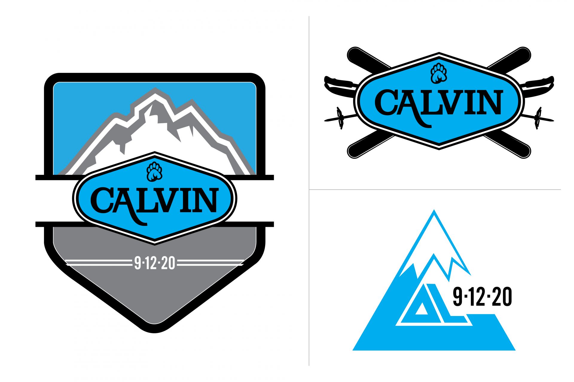 Ski Themed Bar Mitzvah Design