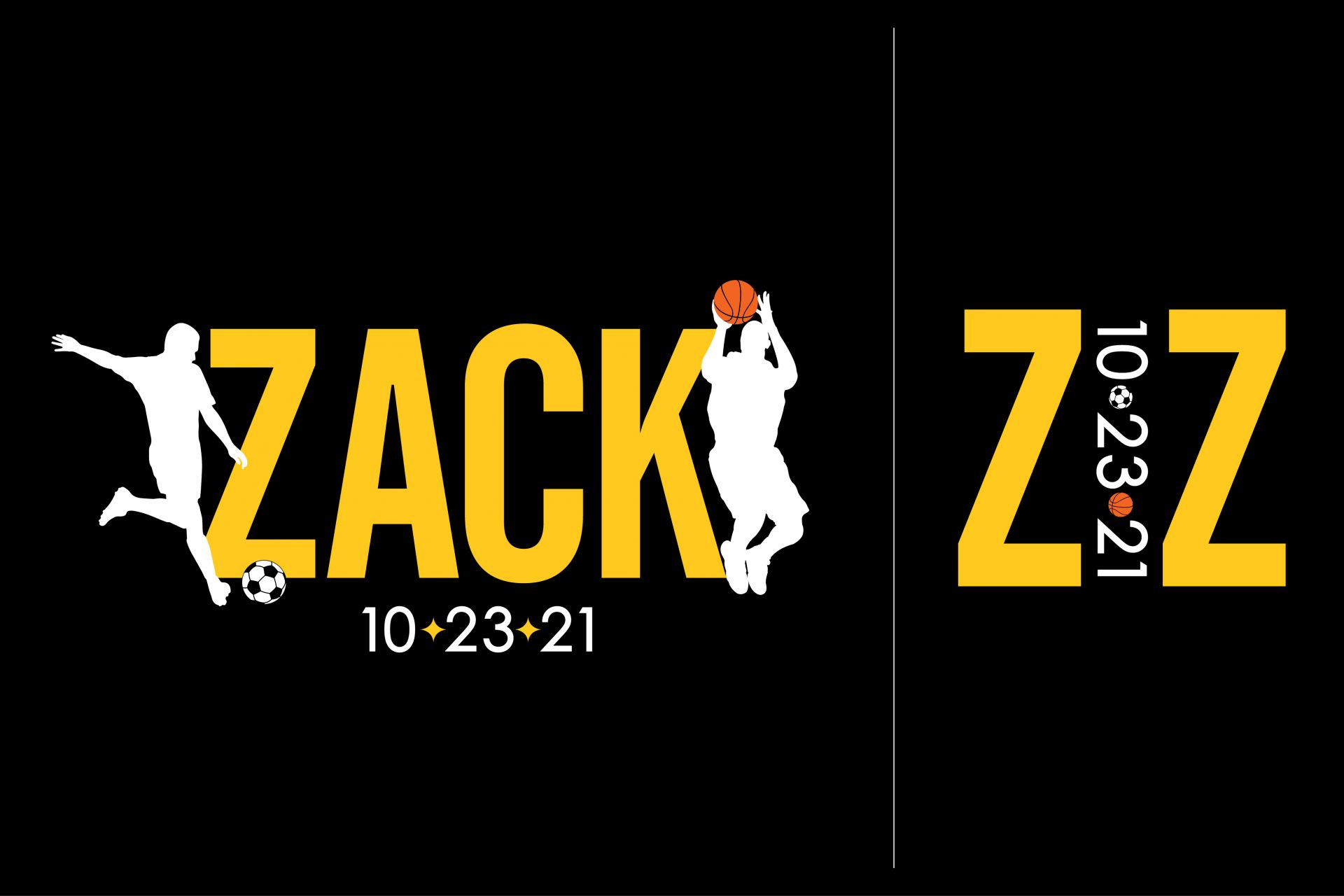 Soccer - Basketball Custom Logo Design