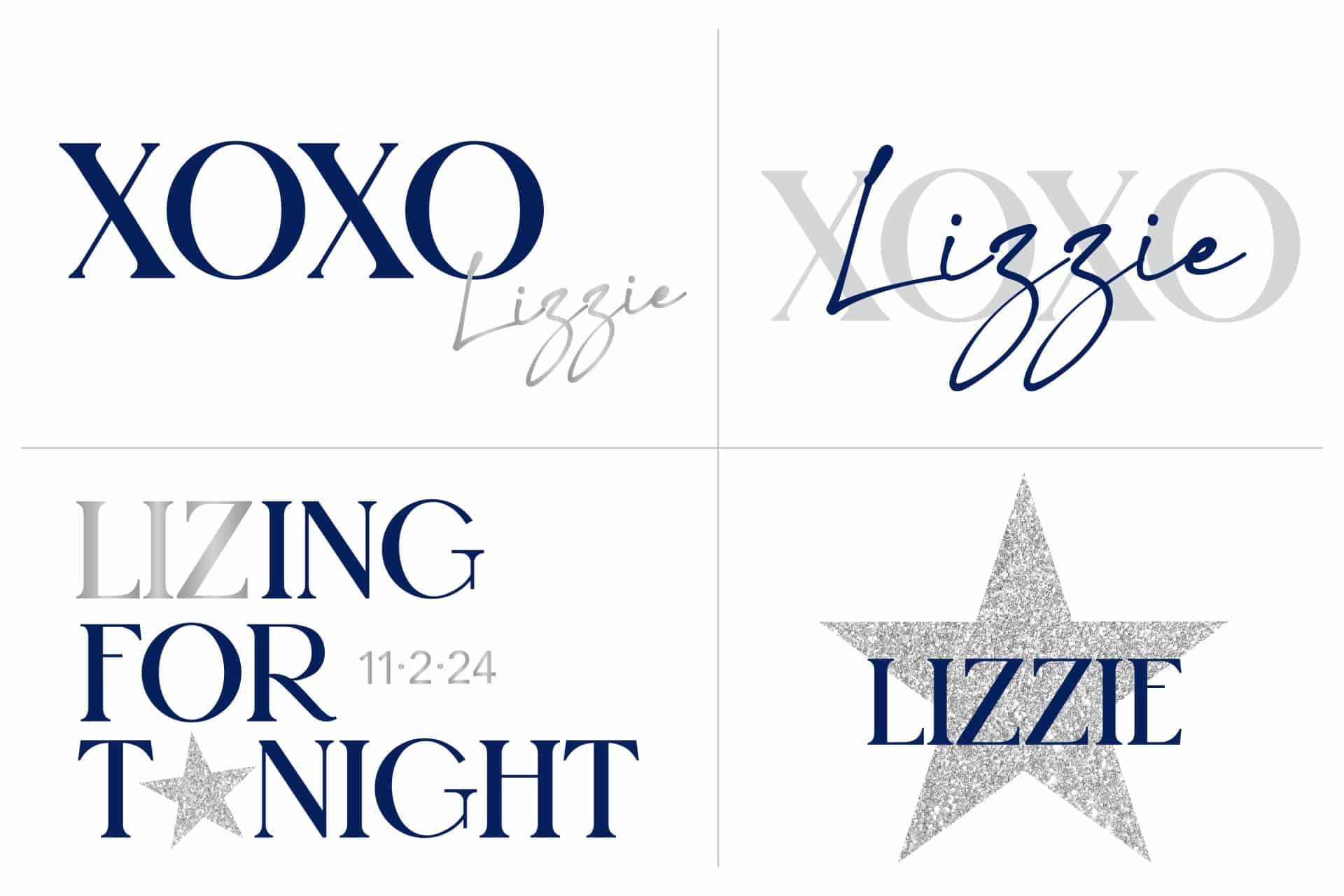 Star Themed Logo with Slogan for Bat Mitzvah