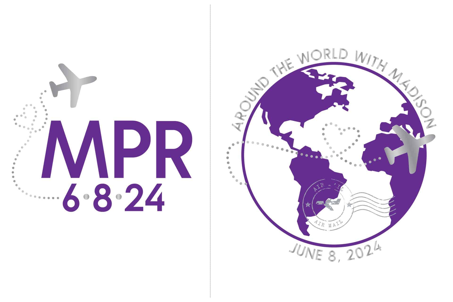 Travel Airplane Bat Mitzvah Logo