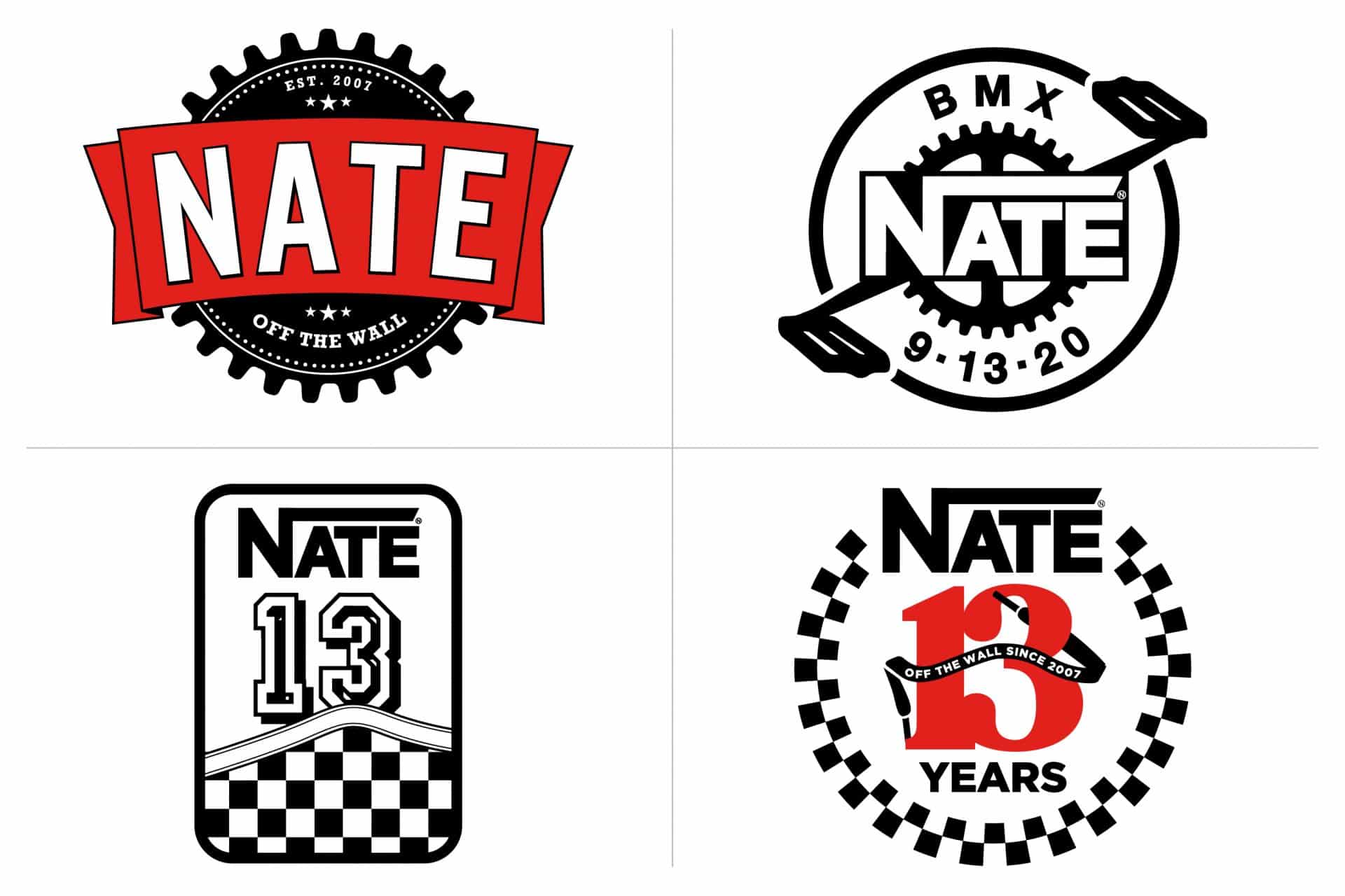 Custom Vans Logo Design with Name, Initials and Date