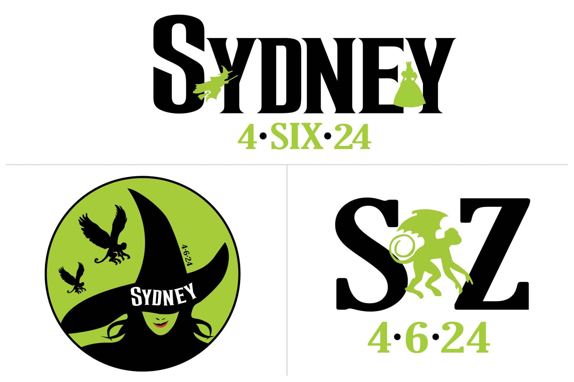 Custom Wicked Broadway Logo