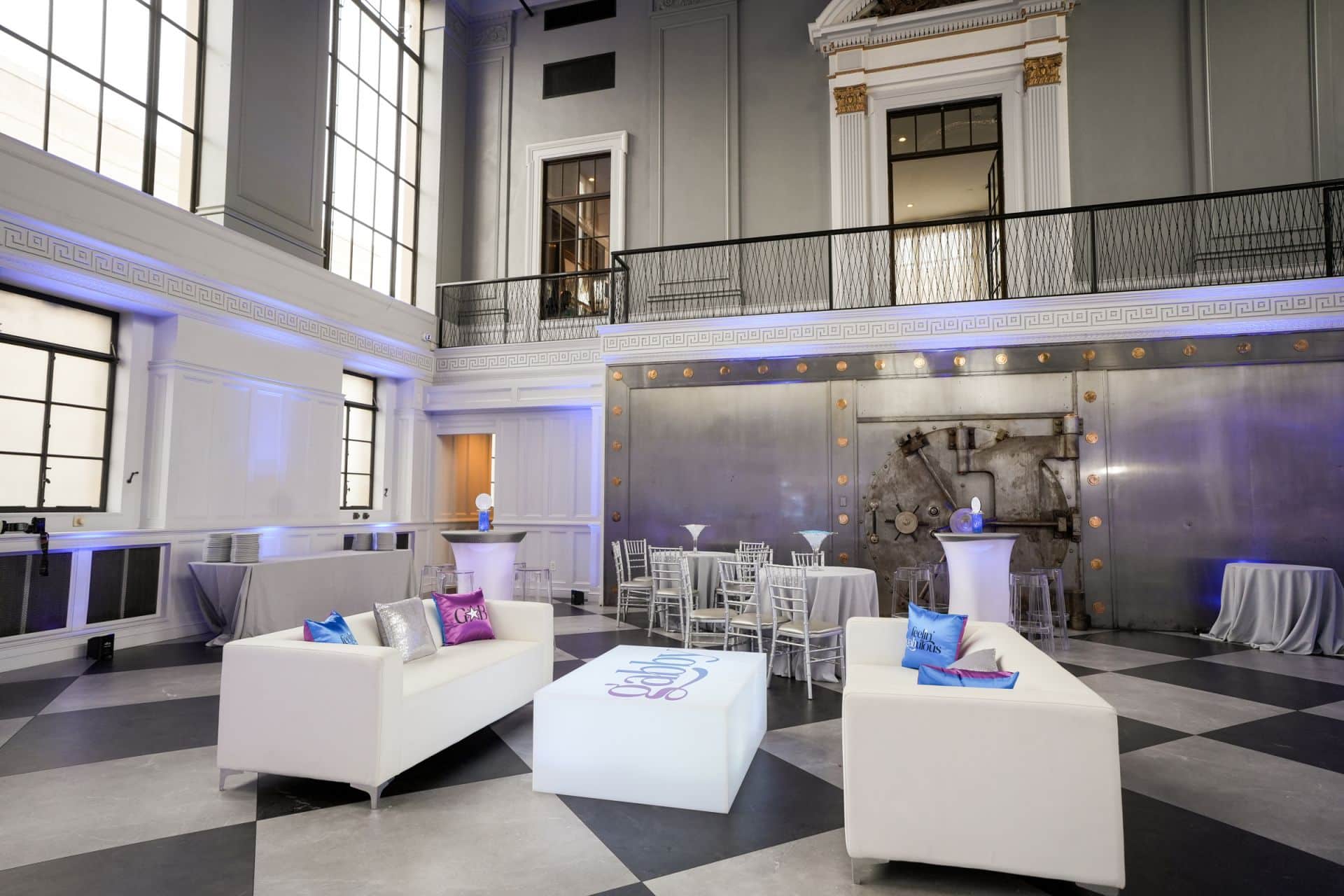 LED Custom Lounge Decor at Felina