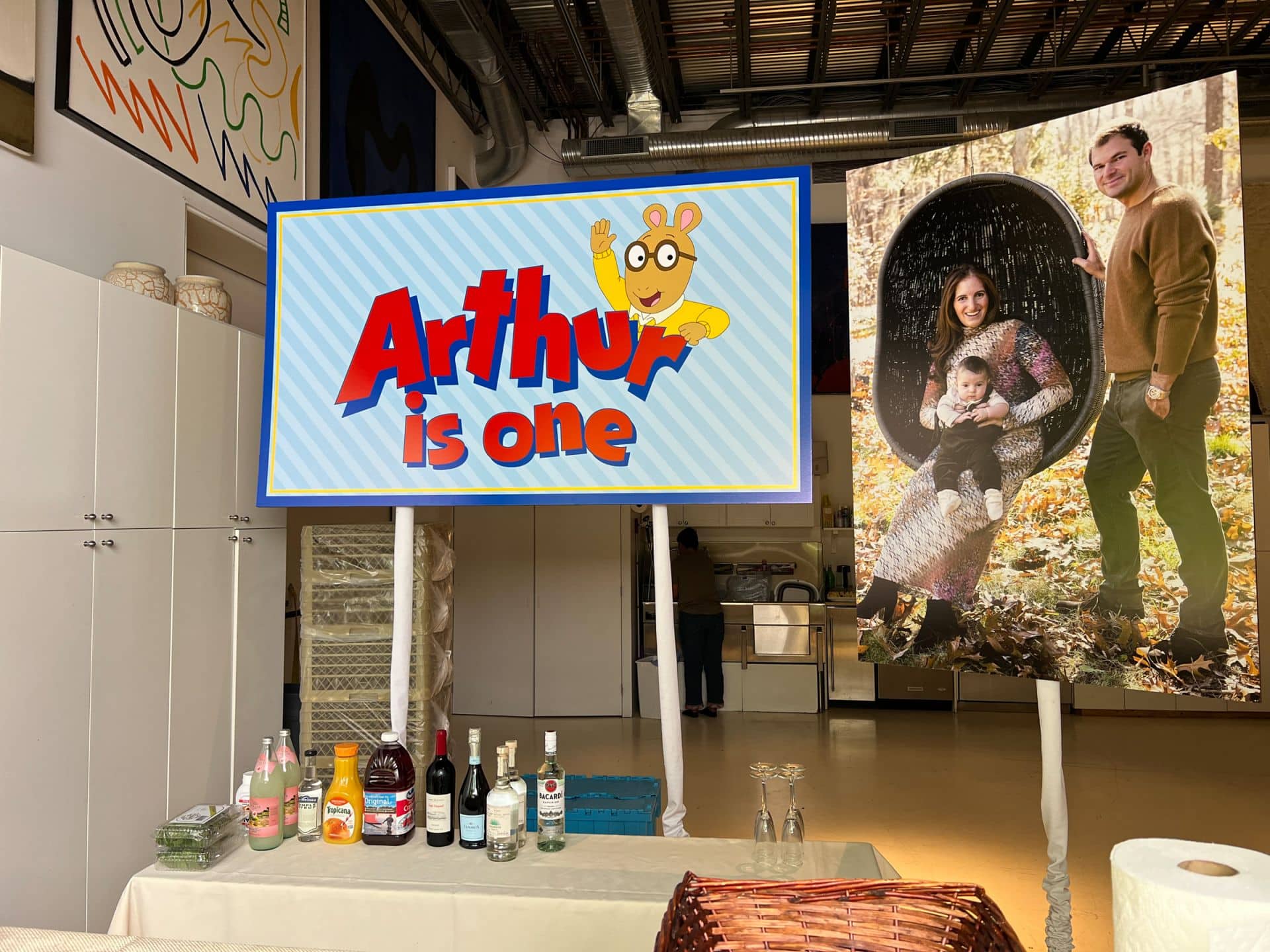 Custom Bar Sign for First Birthday