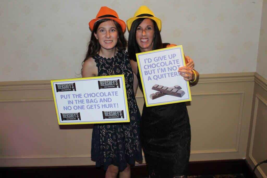 Custom Photo Booth Props for Candy Themed Bat Mitzvah