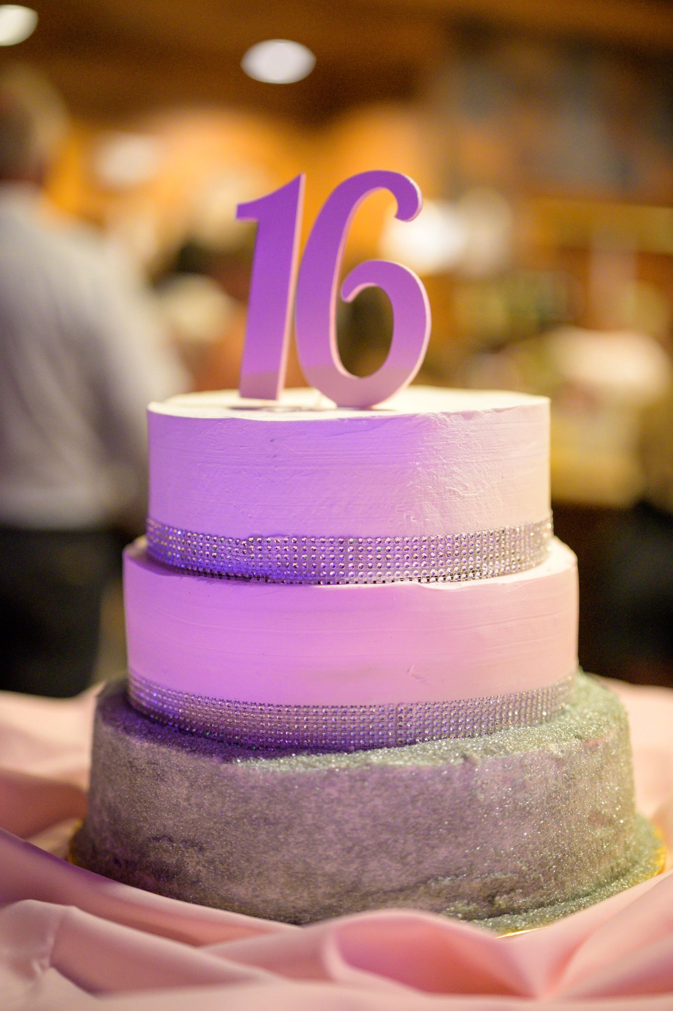 Magnificent Custom Cake Topper for Sweet Sixteen