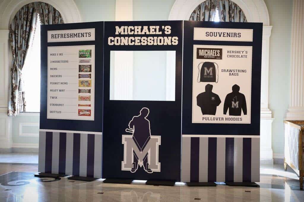 Custom Concession Stand for Bar Mitzvah