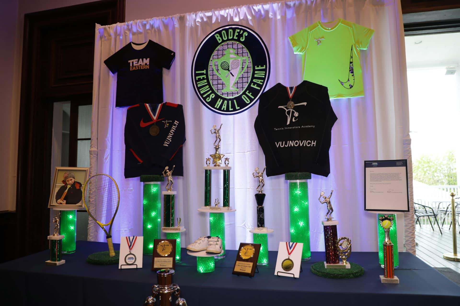 Custom Hall of Fame for Tennis Theme Party