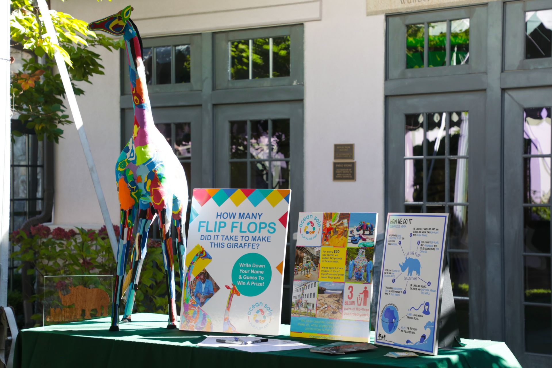 Custom Printed Posters with Curiosities for Outdoor Bar Mitzvah Decor