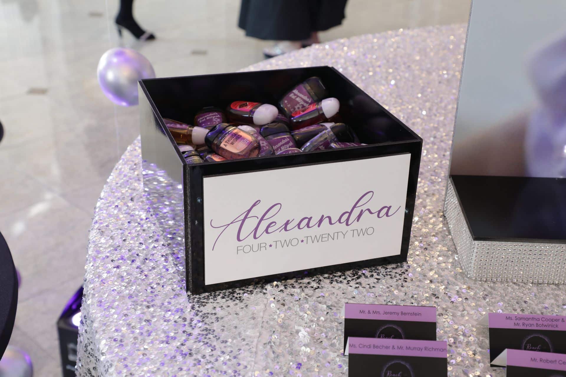 Custom Logo Box with Hand Sanitizer