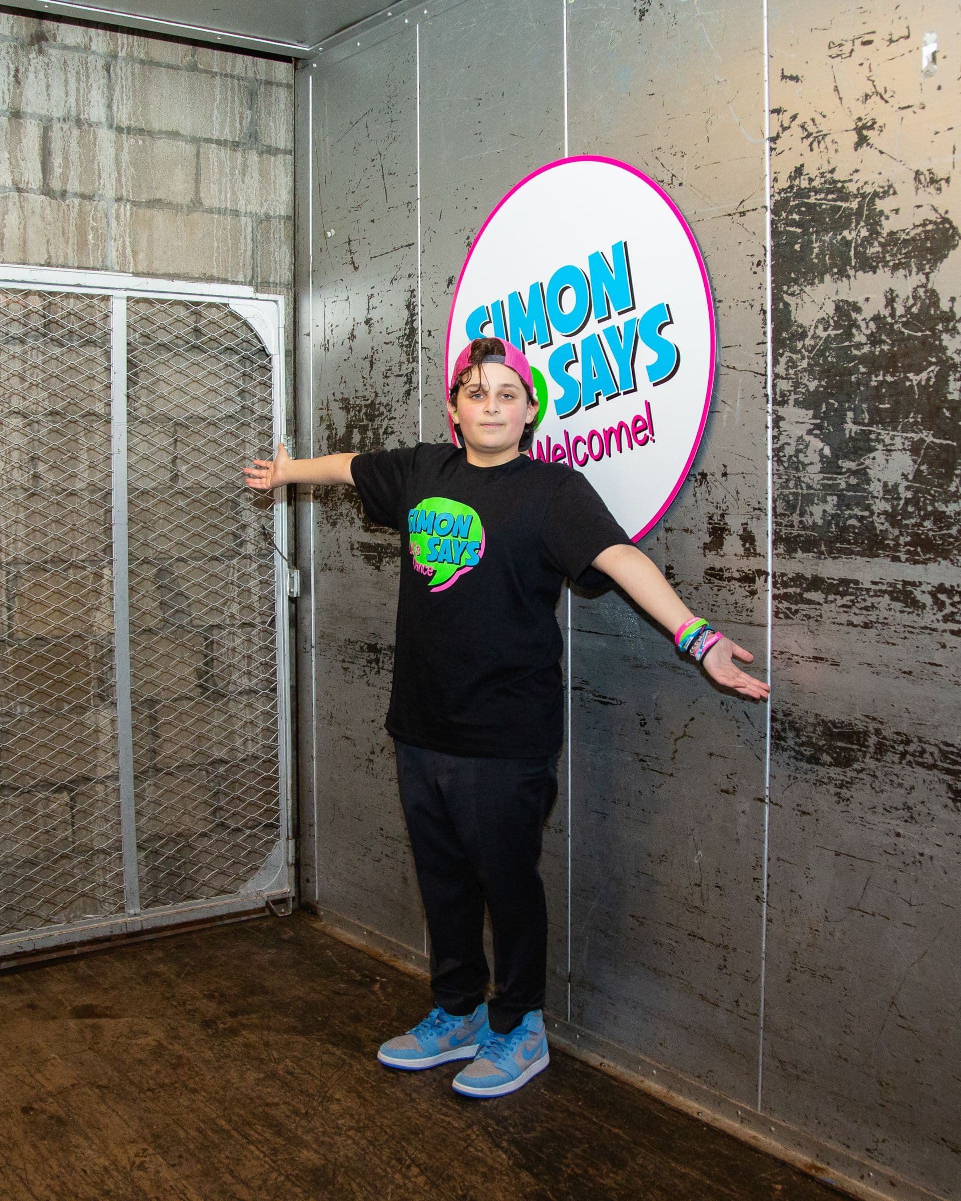 Custom Printed Elevator Logo at Hudson Loft