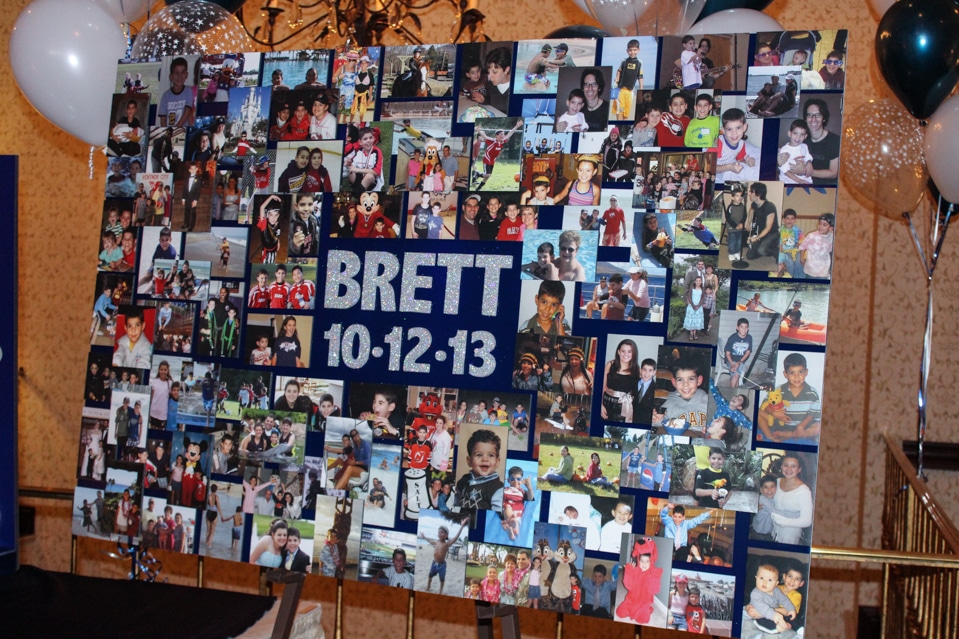 Custom Bar Mitzvah Photo Collage