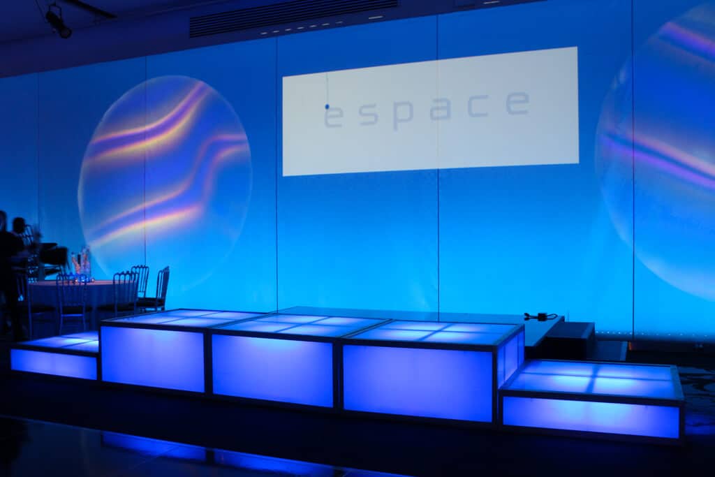 LED Stage Rental for Bar Mitzvah