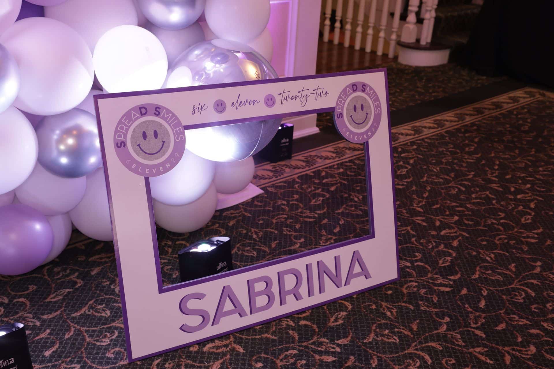 Custom Photo Booth Frame for Balloon Wall Backdrop