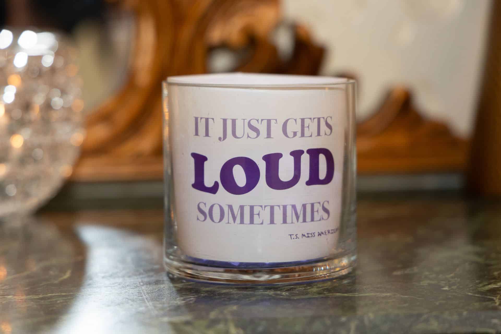 Taylor Swift Logo Wrapped Cylinder for Ear Plugs