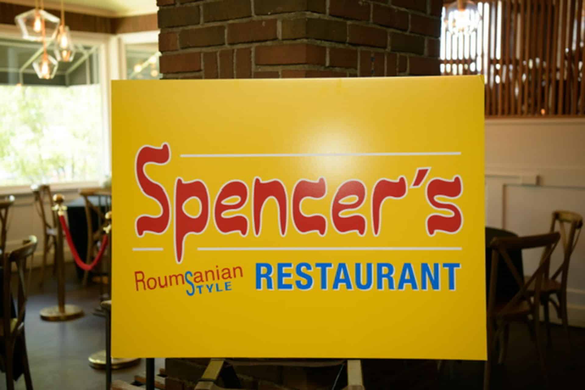 Custom Buffet Signage