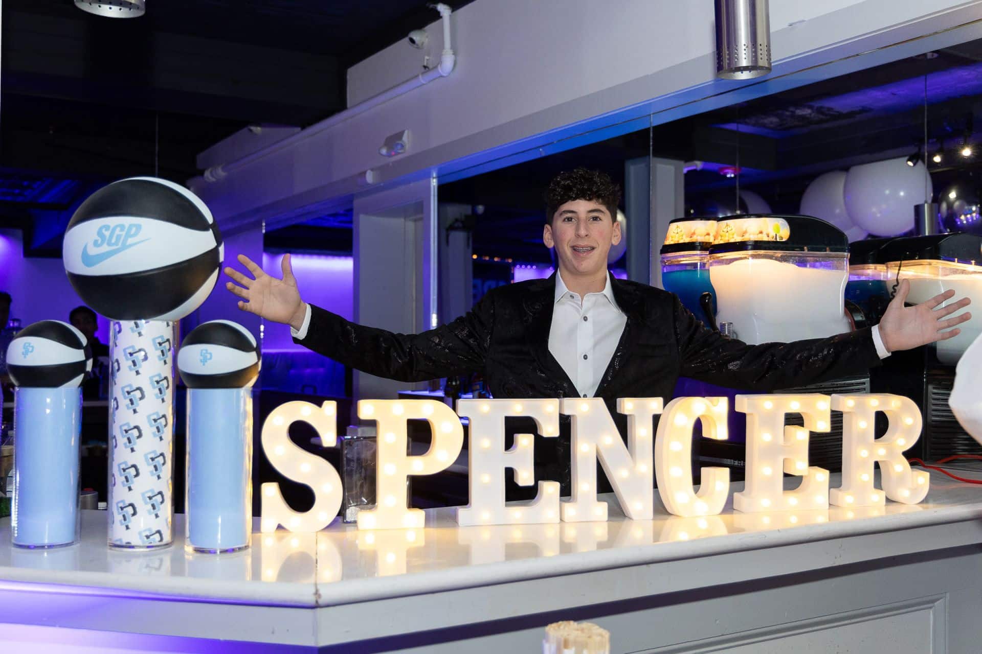 Custom Bar Decor for Bat Mitzvah