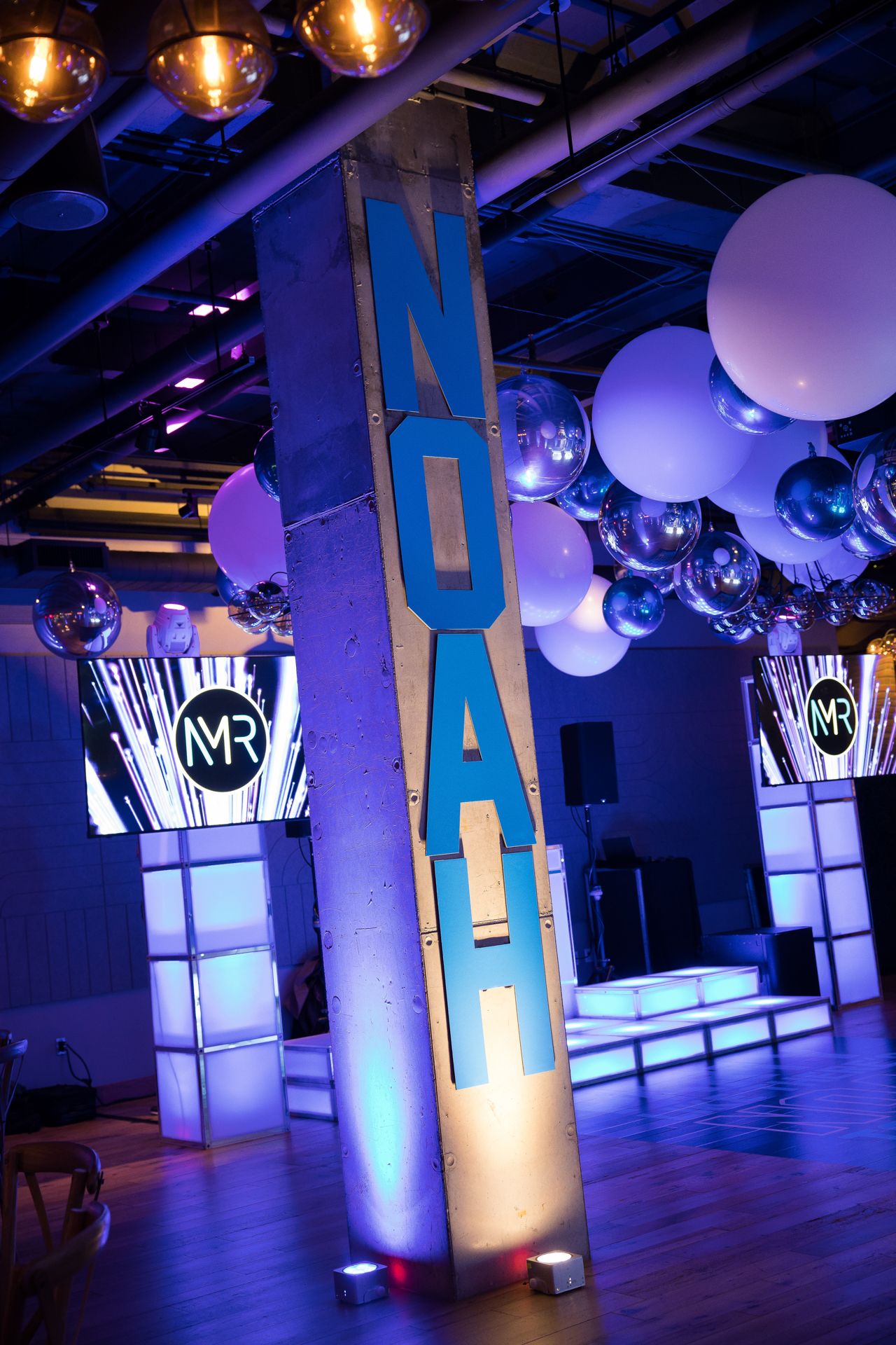 Custom Name Cutouts for Bar Mitzvah Party