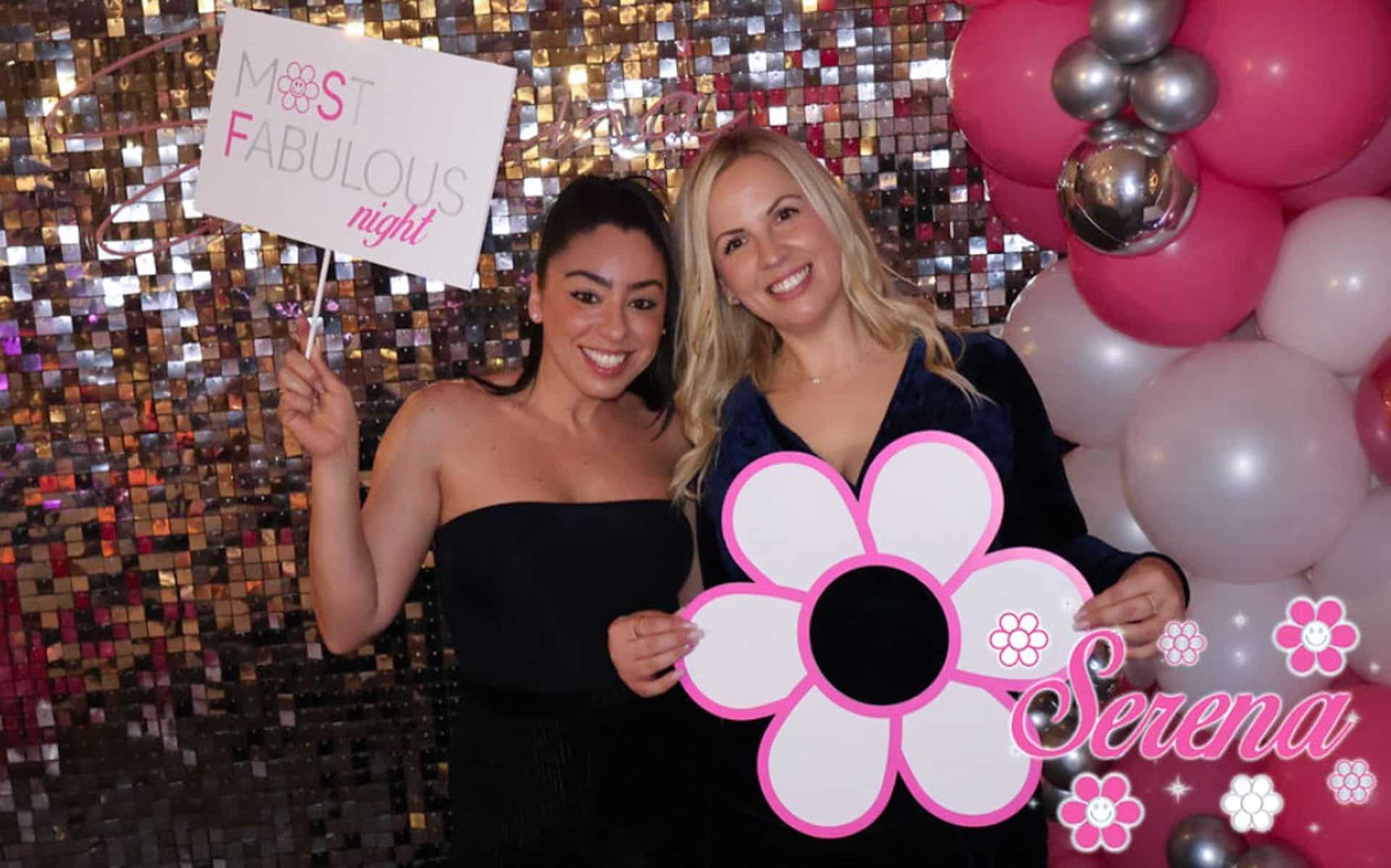 Flower Photo Booth Props