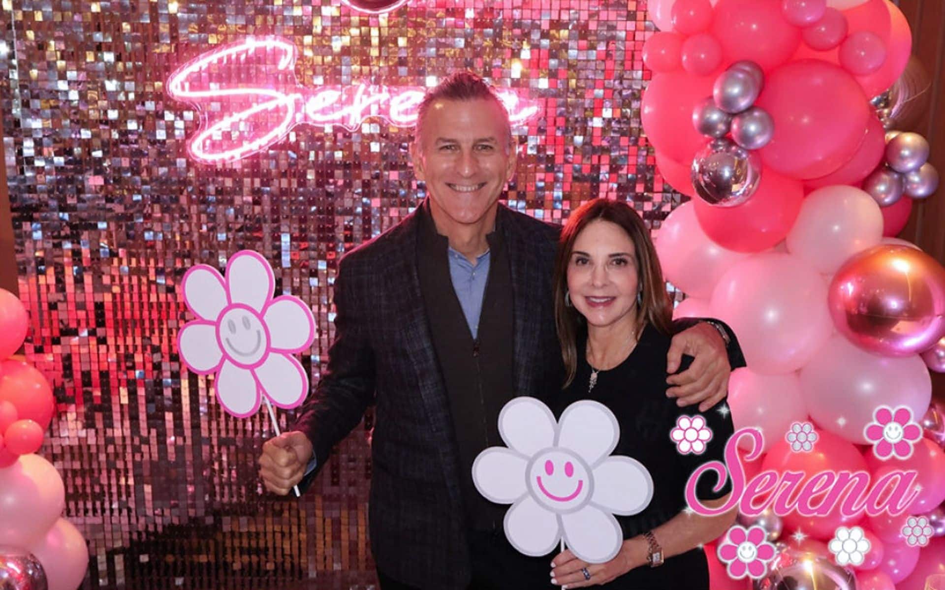 Custom Flower Photo Booth Props