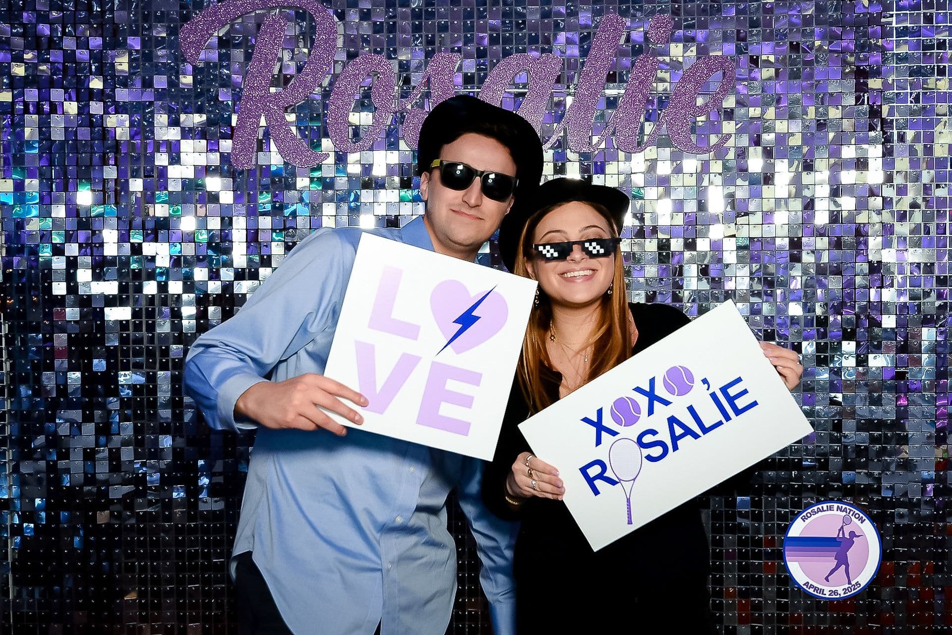 Tennis Photo Booth Props