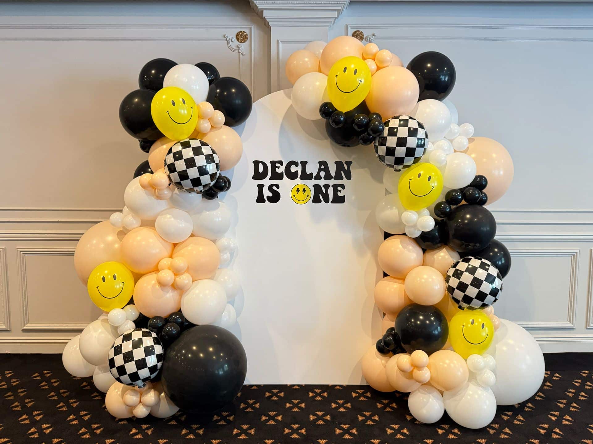 Birthday Balloon Garland