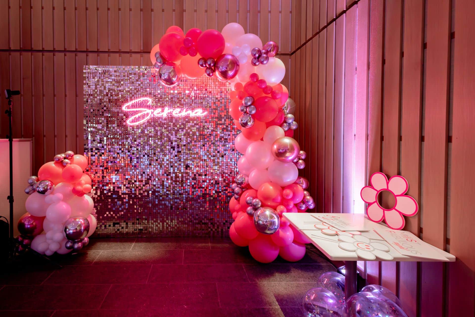 Balloon Garland for Photo Booth