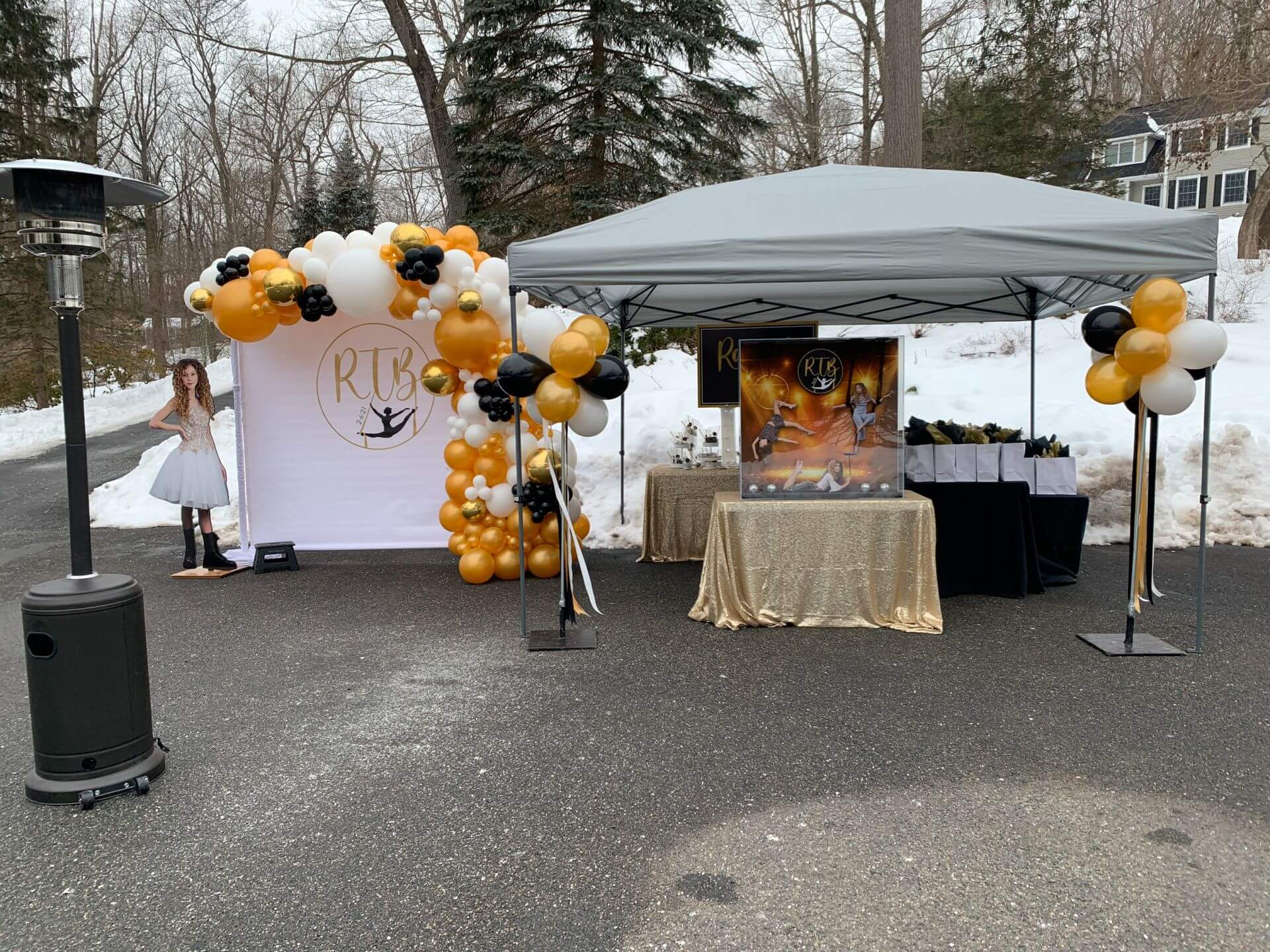 Drive By Bat Mitzvah Outdoor Decor for Quarantine Party