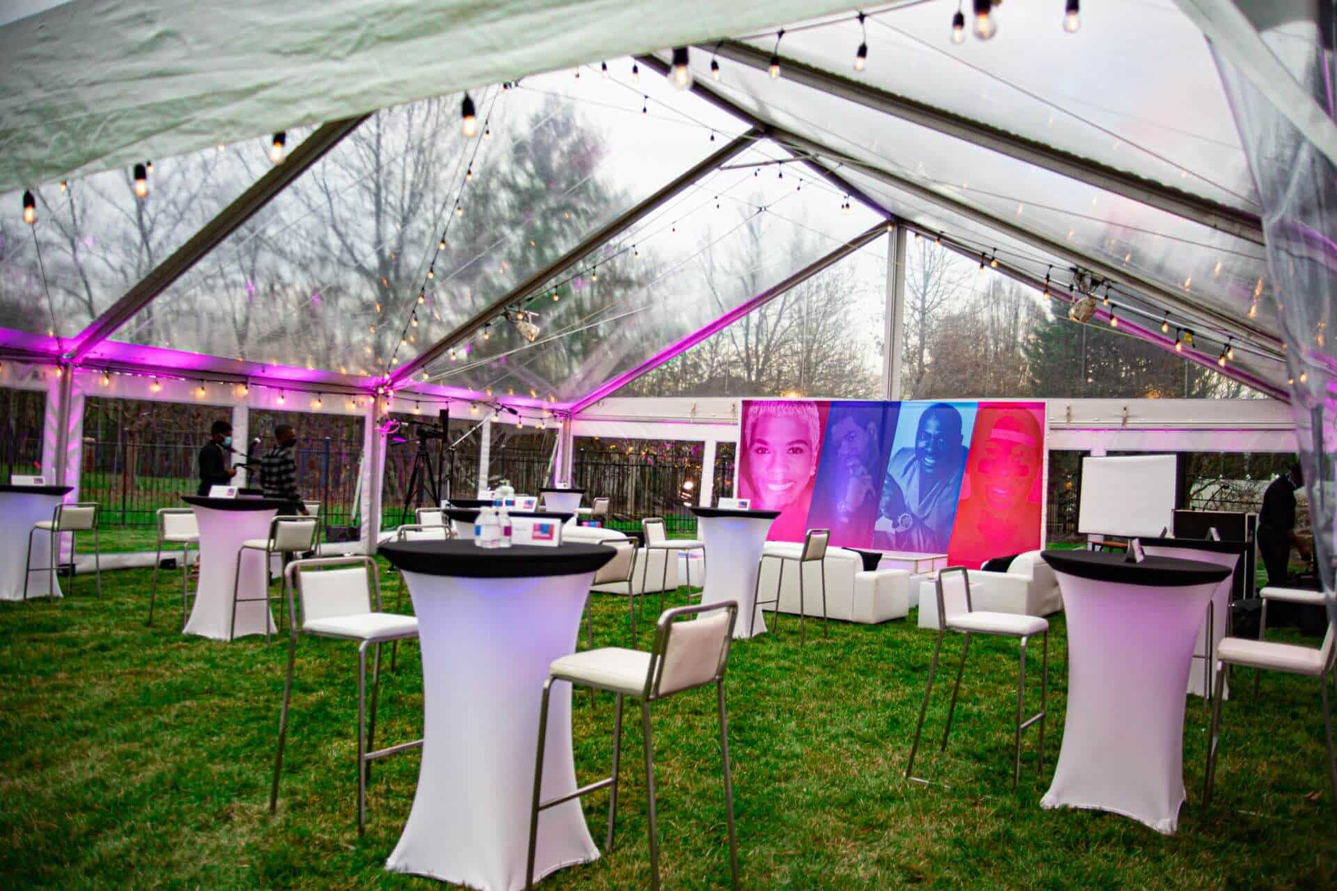 Outdoor Party High Top Tables