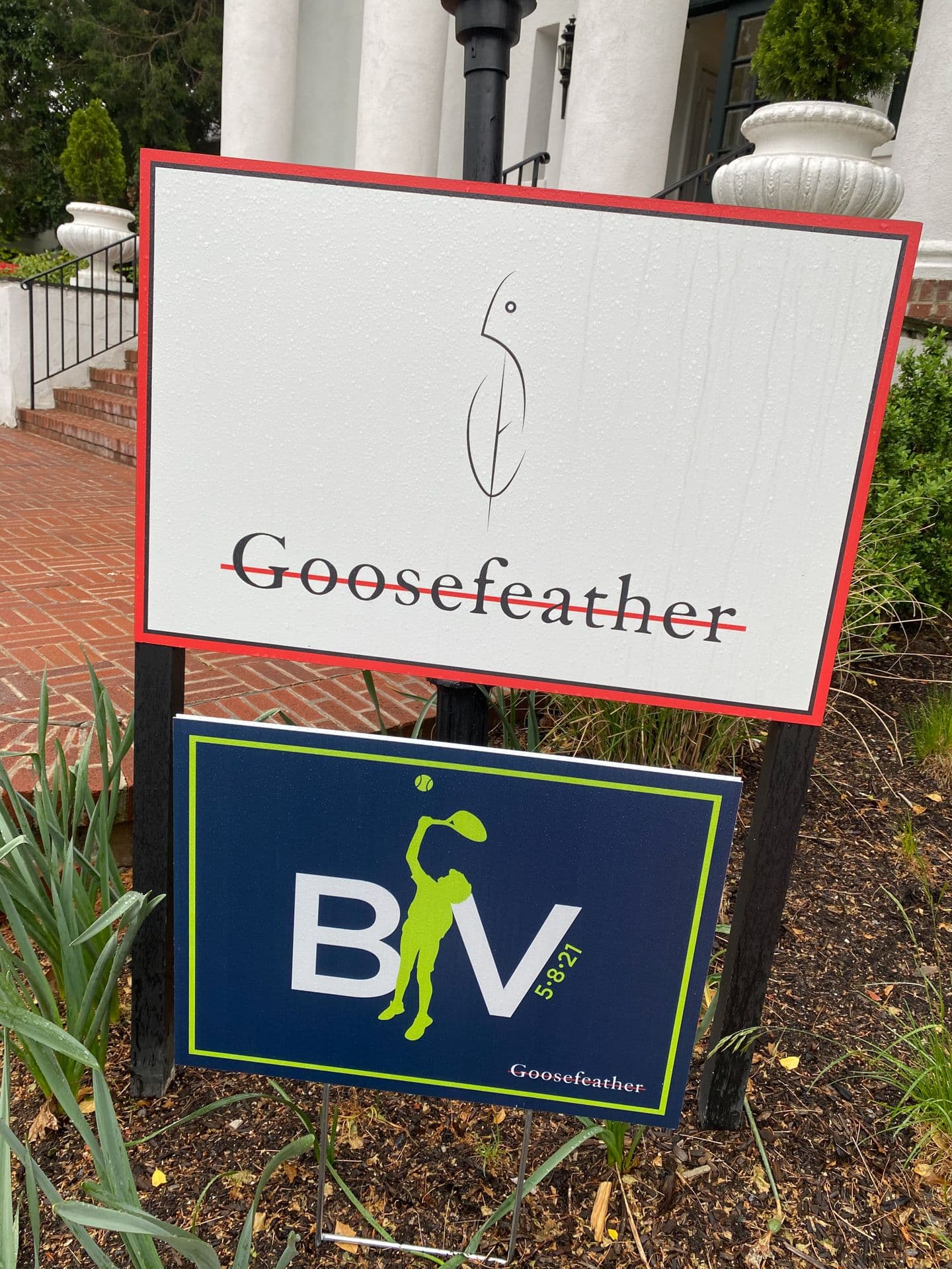 Custom Outdoor Sign with Logo