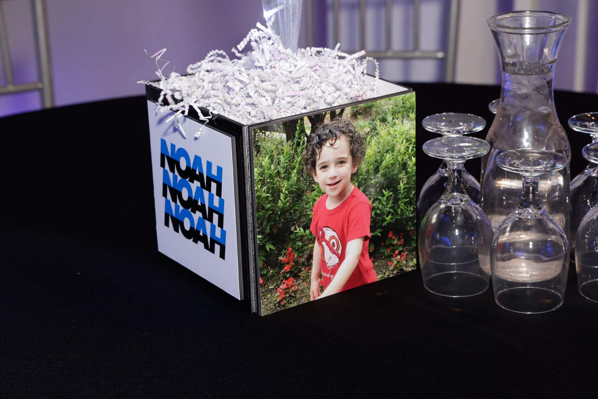 Custom Photo Cube with Logo