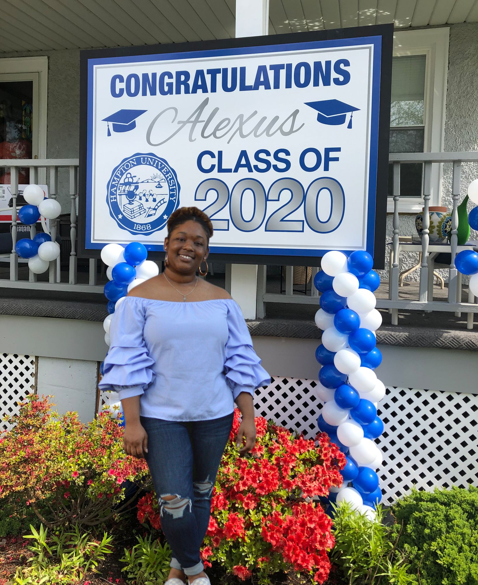 Outdoor Custom Sign for Graduation