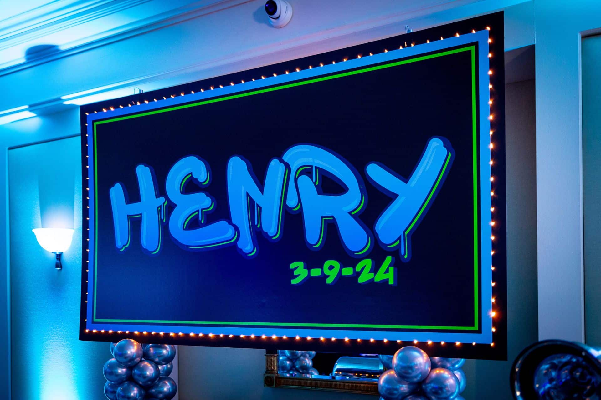 Henry Goldman Bar Mitzvah at WJC and Hampshire Country Club