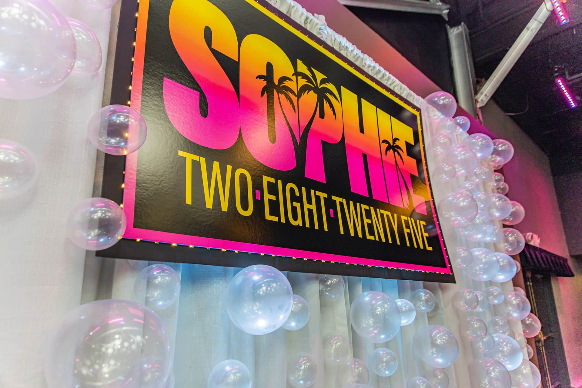 Custom Bat Mitzvah Printed Signage