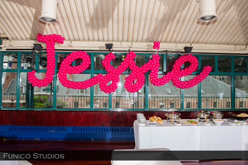 Name in Balloons Sculpture