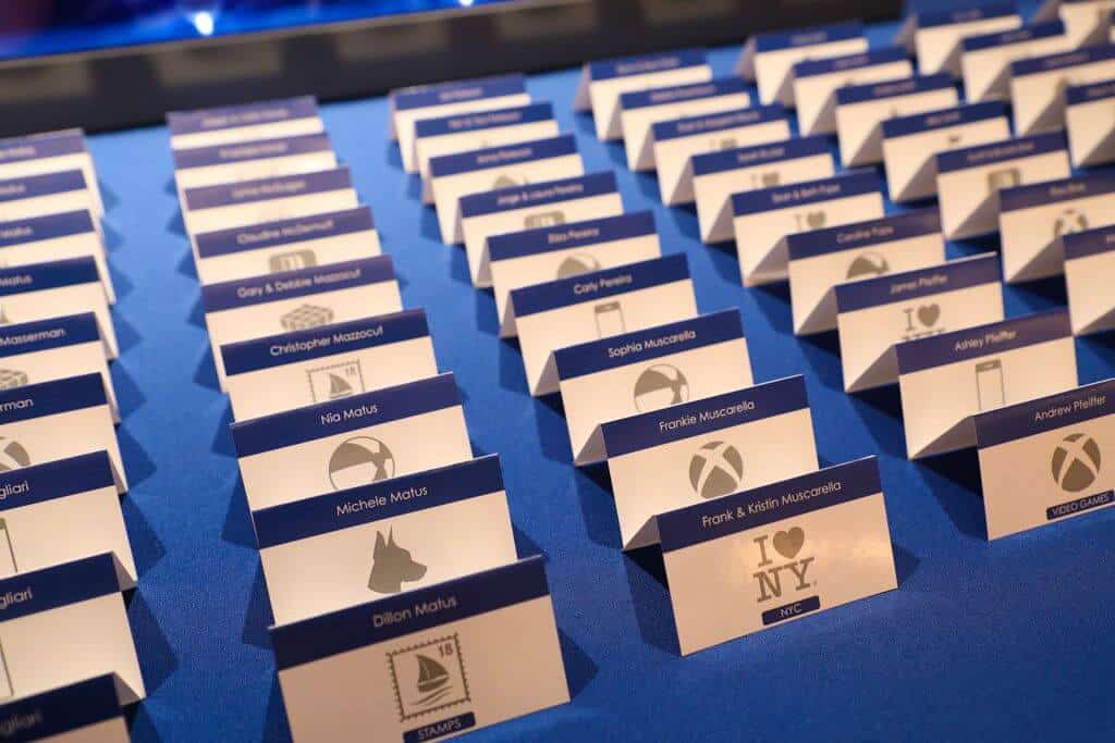 Everything Boy Place Cards with Custom Clipart