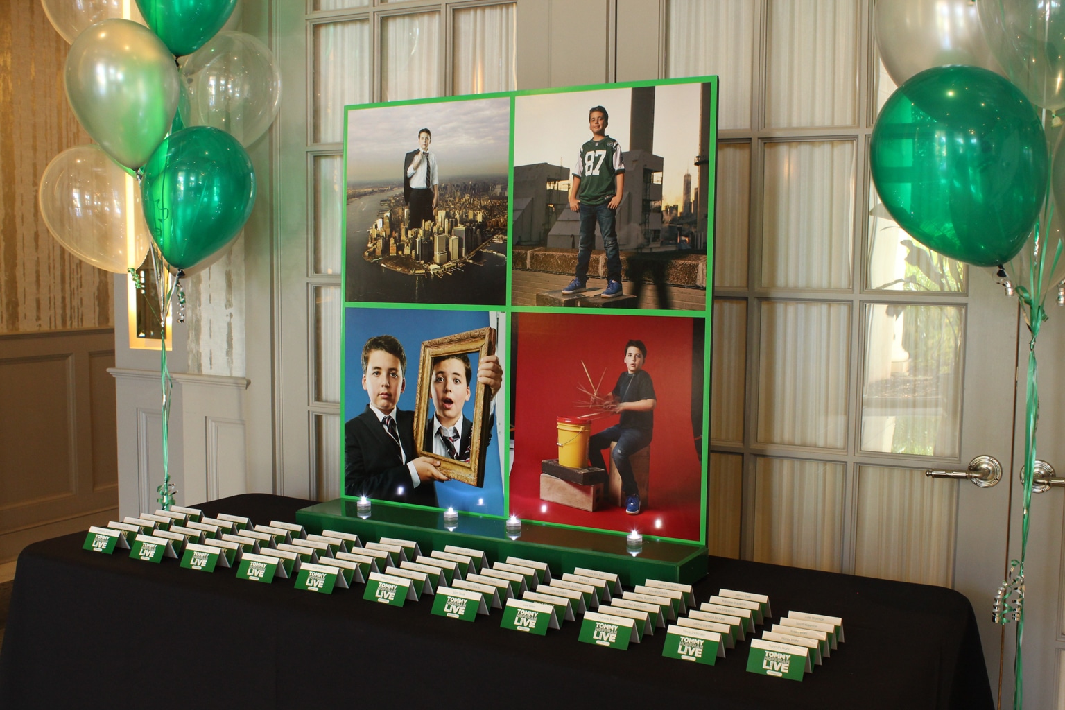 SNL Seating Card Display with Photos