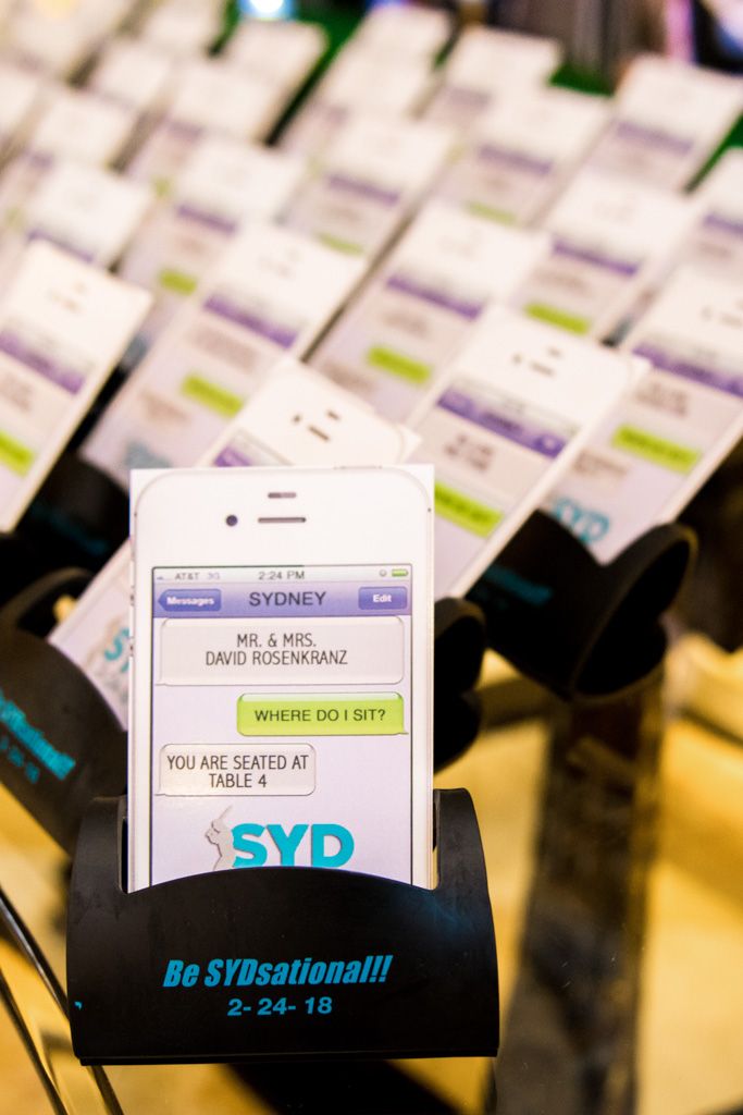 Custom Iphone Themed Place Cards