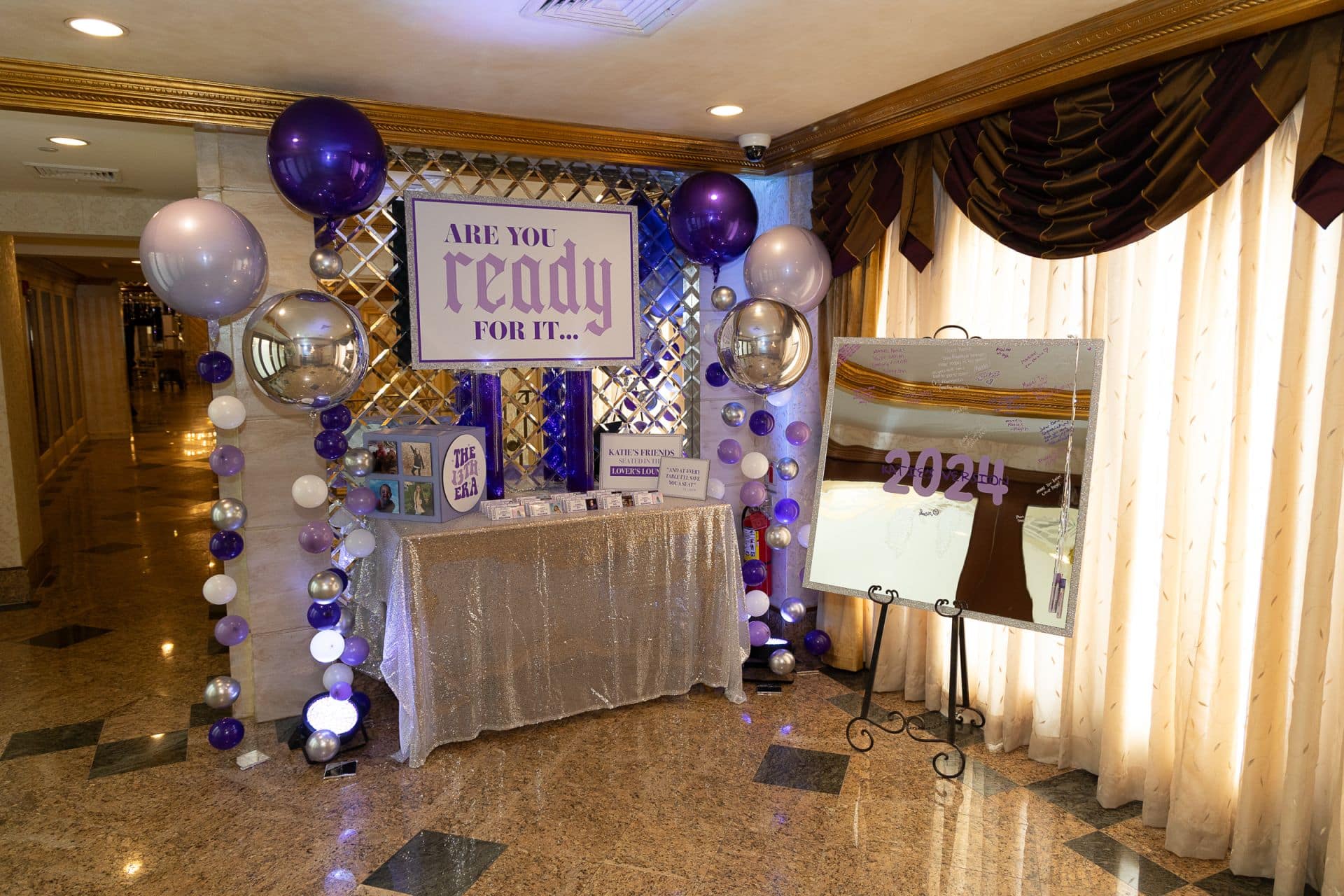 Taylor Swift Bat Mitzvah Entrance at Seasons