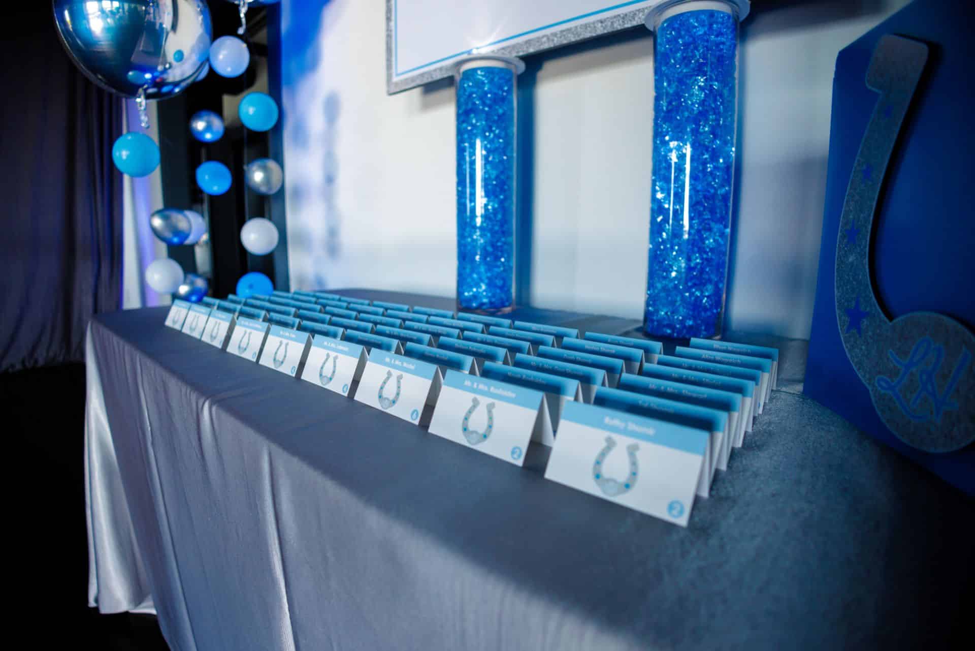 Custom Logo Place Cards