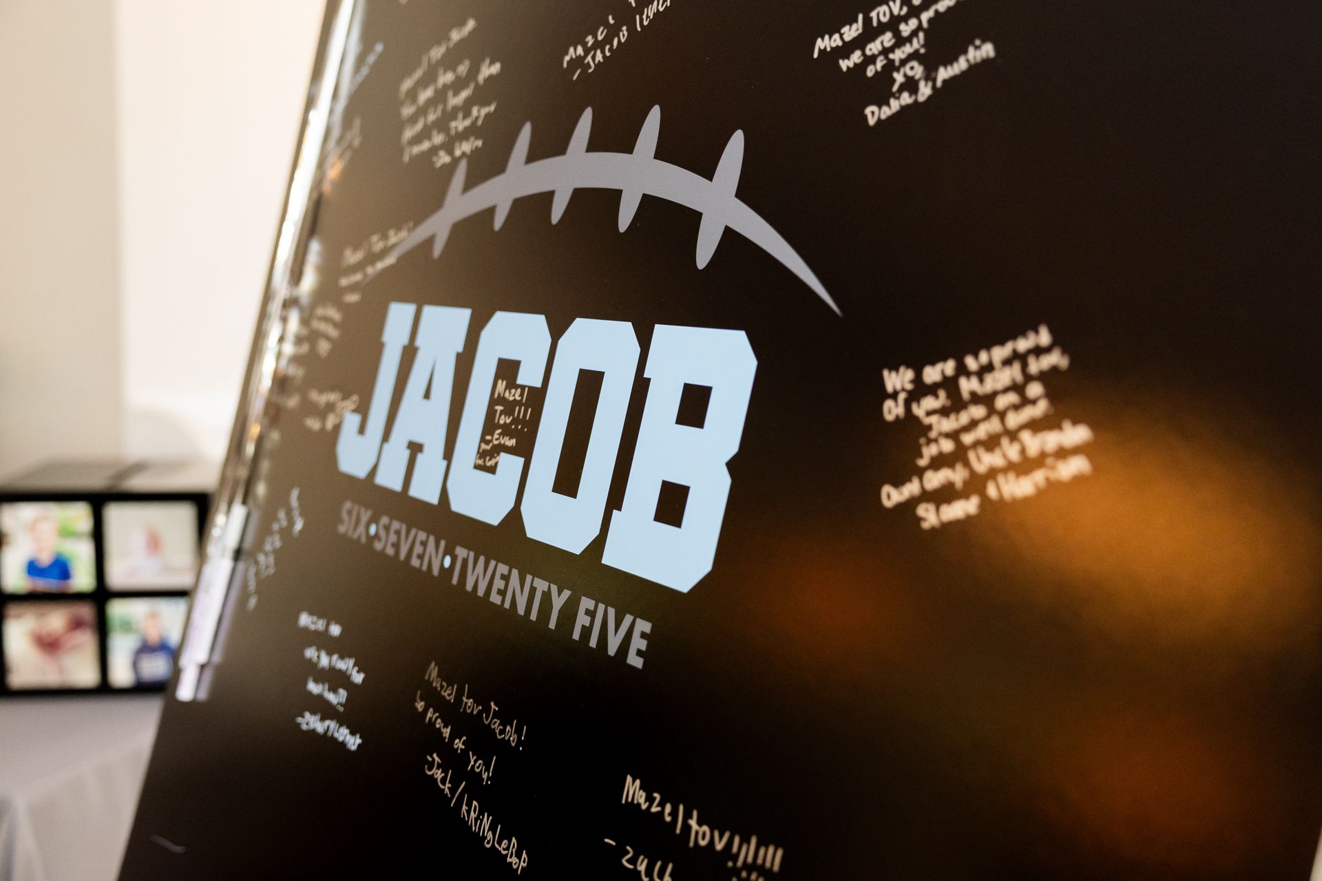 Custom Logo Sign in Board