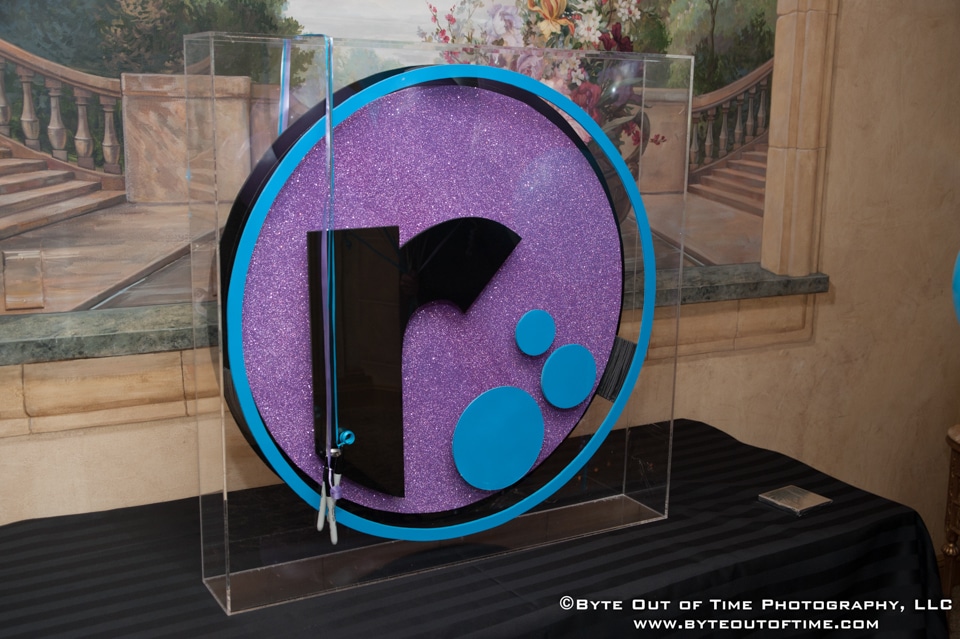 Custom Shadow Box Sign in Board with 3D Logo