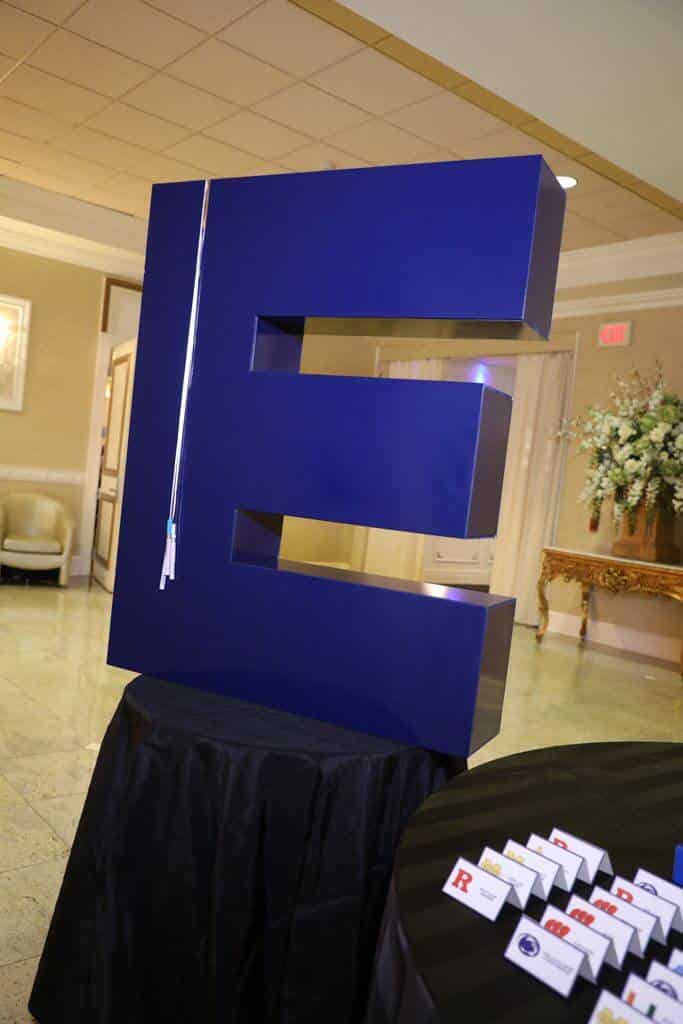 Custom 3D Letter Sign in Board for Bar Mitzvah