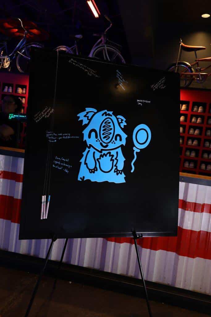 Custom Logo Sign in Board for B'nai Mitzvah