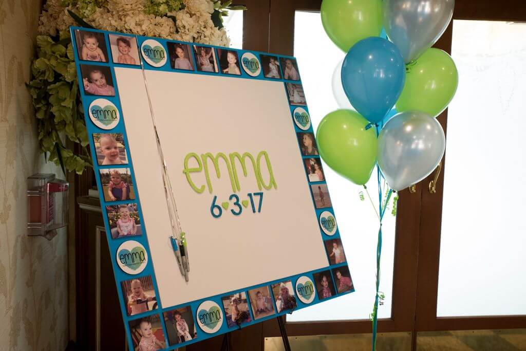 Photo Border Sign in Board with Custom Logo