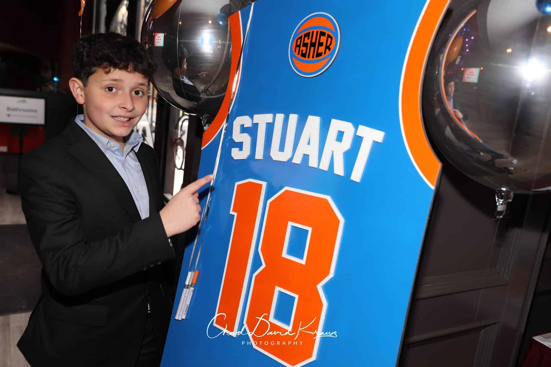 Custom Basketball Jersey Sign in Board