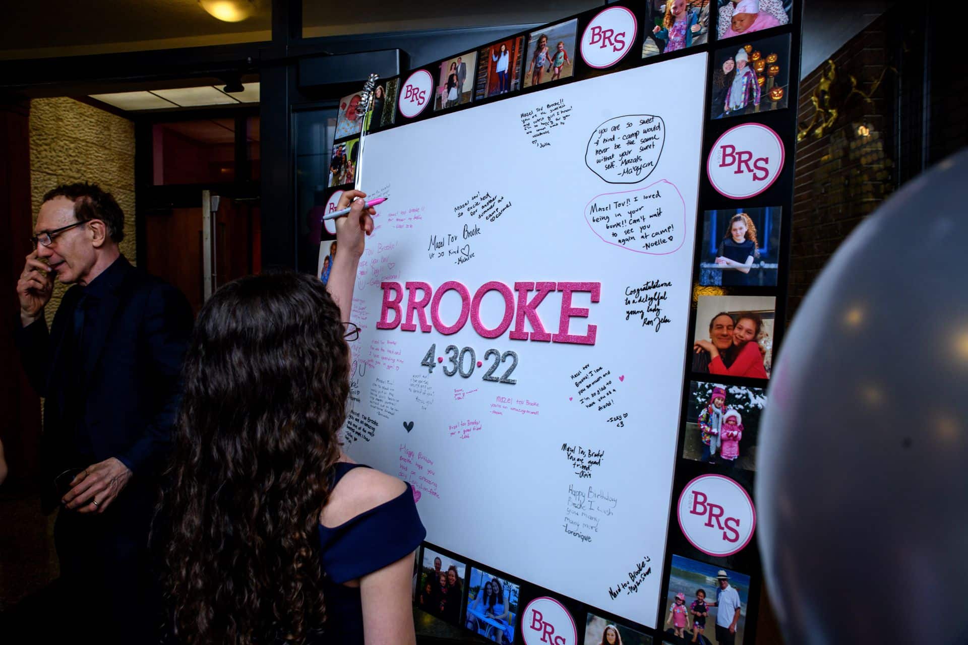 Custom Sign In Board For Book Launch Party